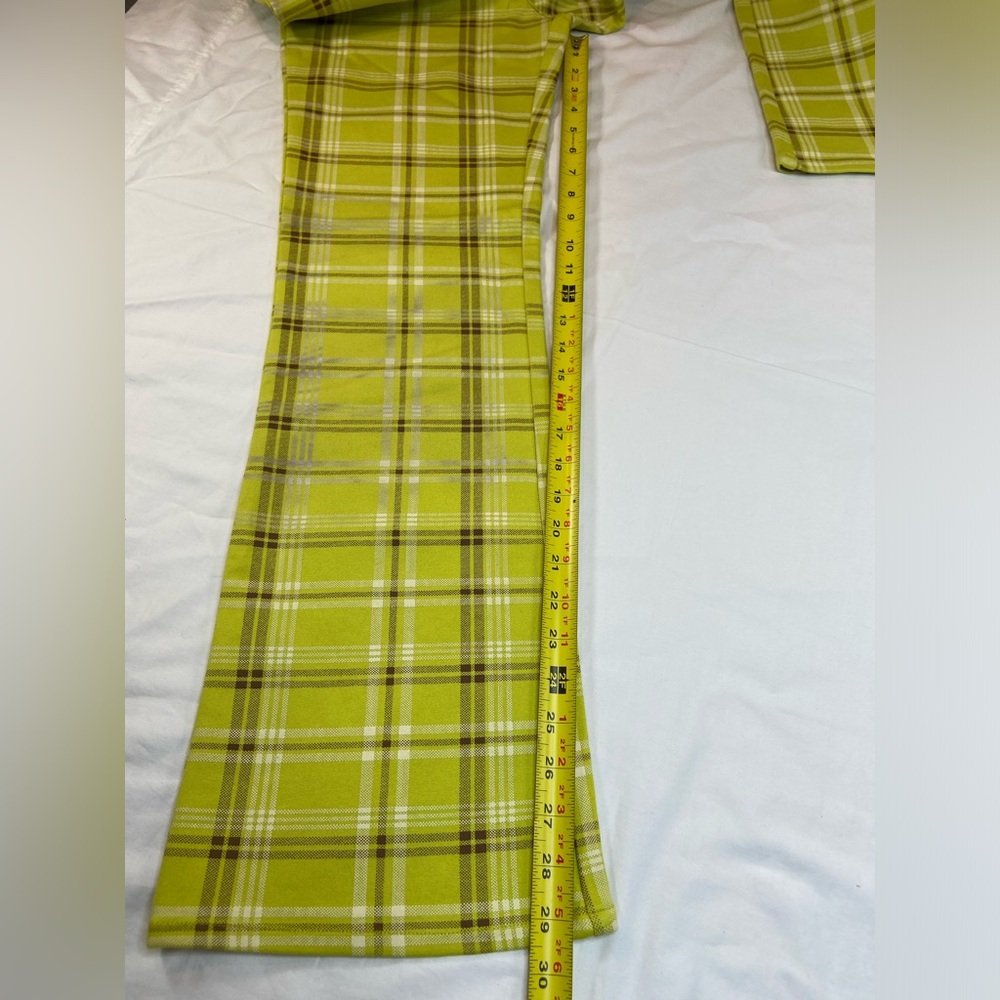 I.Am.Gia pants Polaris High Rise Plaid Pant‎ Zip Front Size Medium - Picture 8 of 16